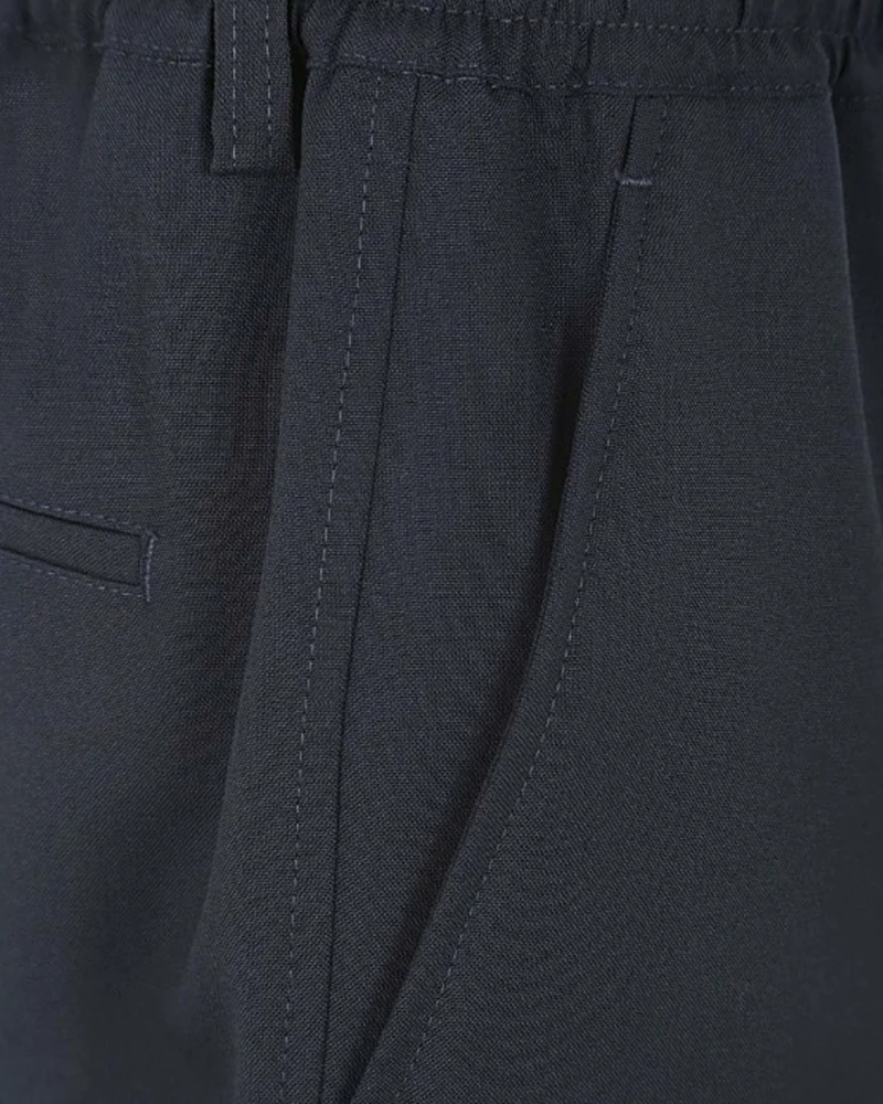 Wool Trousers in Deep Blue — снимка 2
