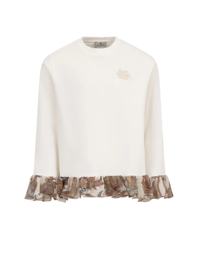 Блуза с принт Etro Kids