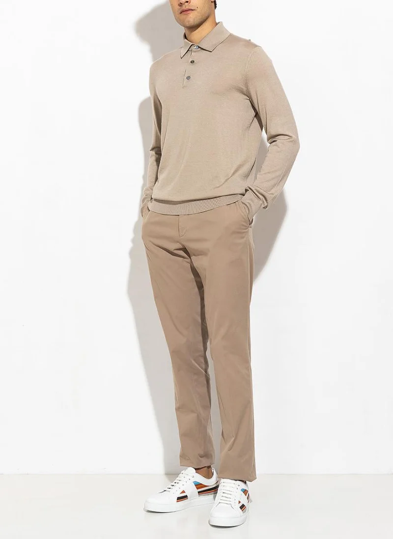 Полошърт от кашмир и коприна Zegna