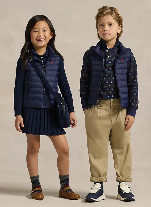 Капитониран елек Ralph Lauren Kids 2-7