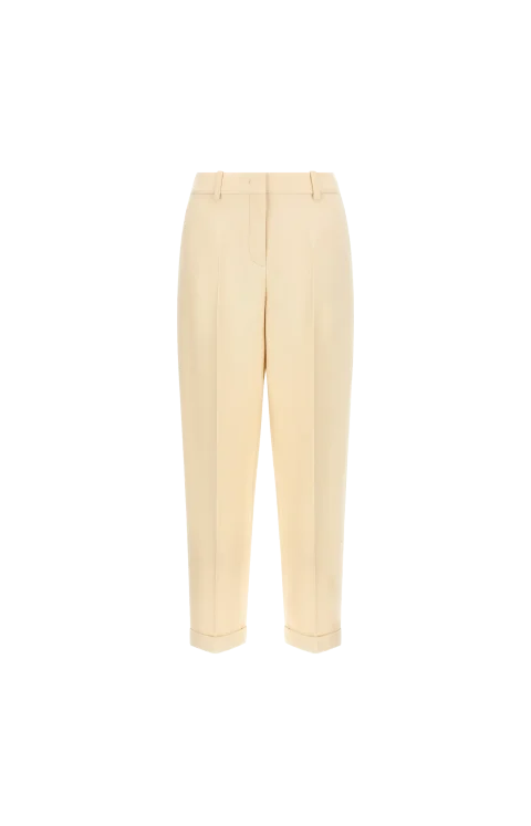Wool and Silk Pants