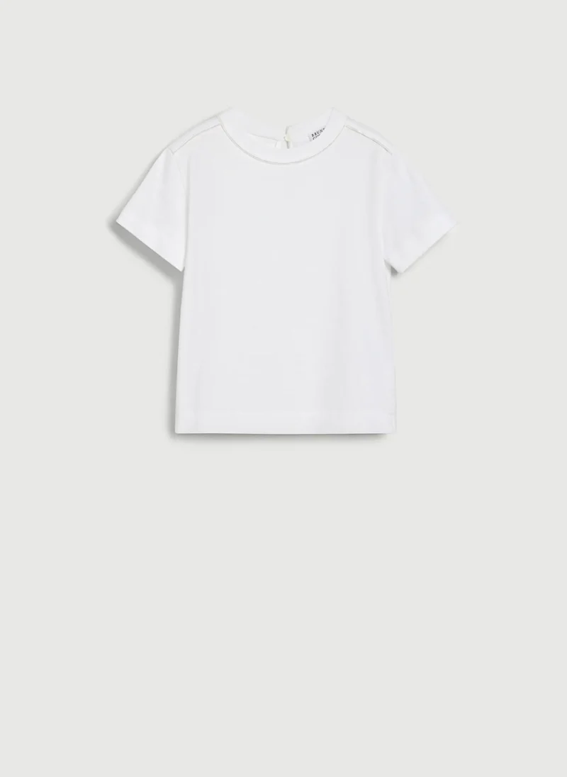 Тишърт 'sparkling piping' Brunello Cucinelli Kids 8-10