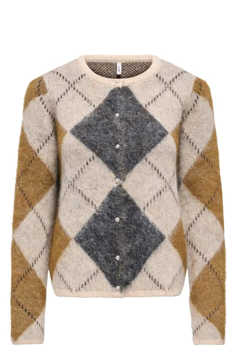 Жилетки Onlnoeme O-Neck 15378142 13-0401 TCX oatmeal