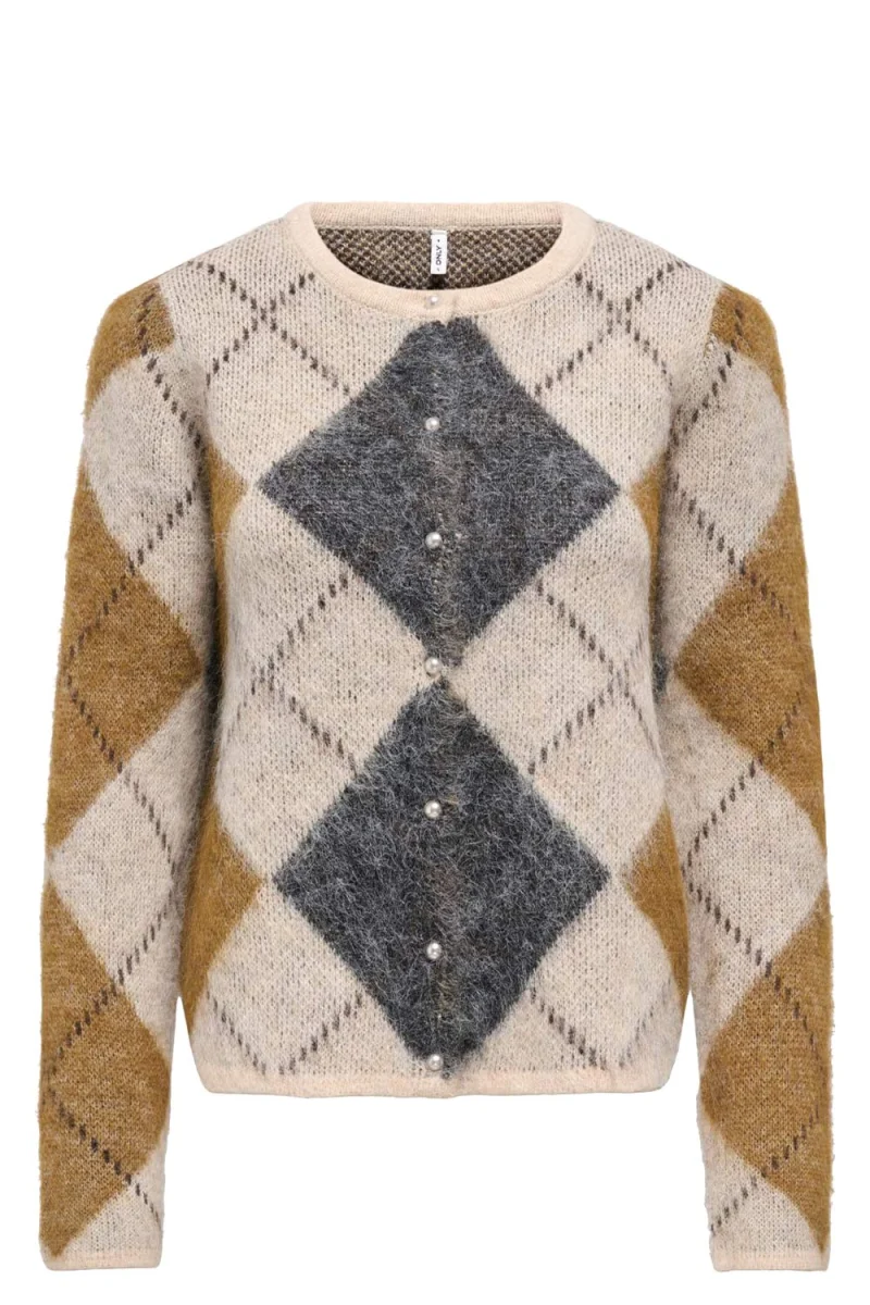 Жилетки Onlnoeme O-Neck 15378142 13-0401 TCX oatmeal