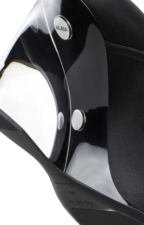 Black Invisible Mules — снимка 4