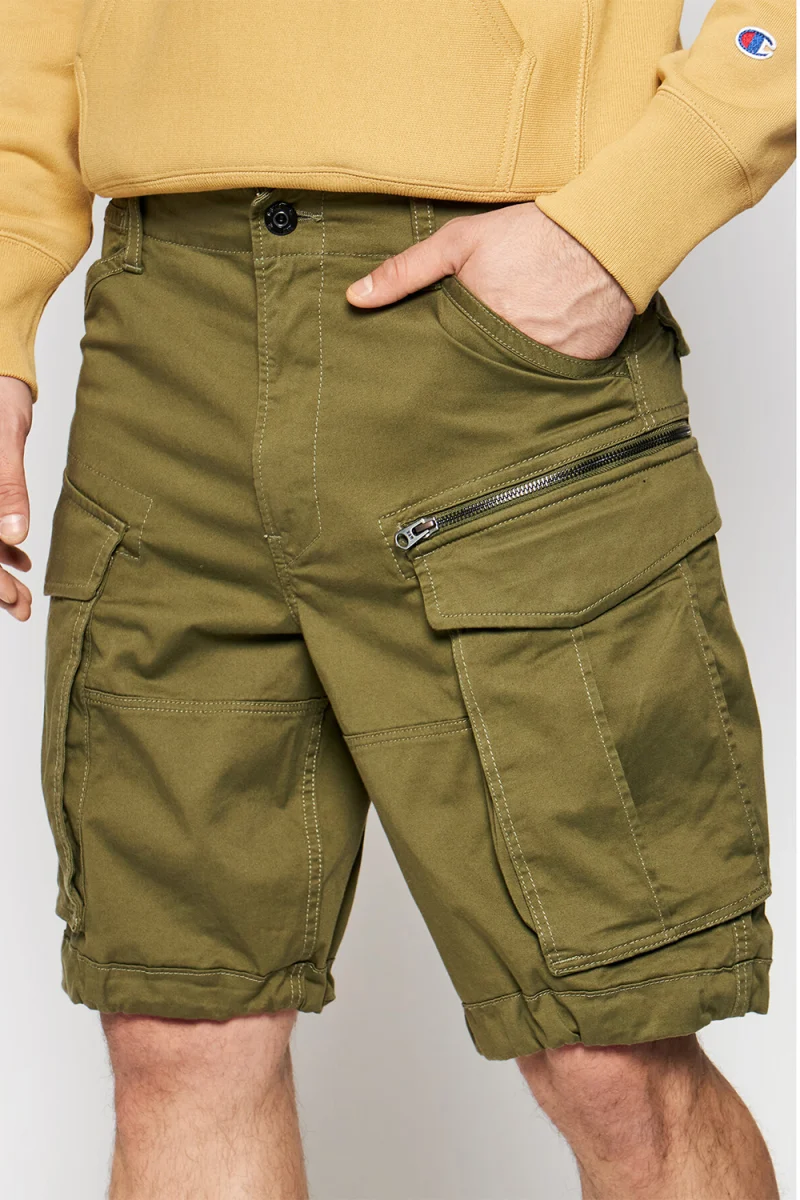 Бермуда Rovic Zip Relaxed 1\2 D08566-5126-724-sage — снимка 2