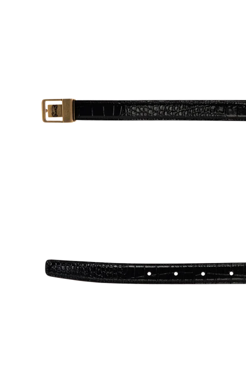La 66 Buckle Belt in Black — снимка 2