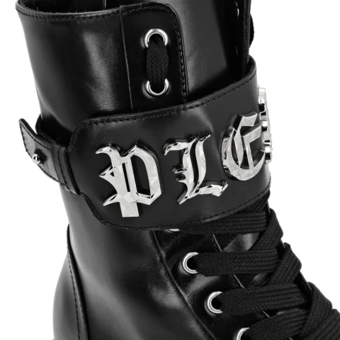 Дамски боти с връзки Philipp Plein — снимка 8