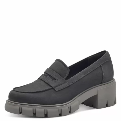 Дамски Лоуфър TAMARIS – 1-24439-41-219 DARK GREY — снимка 3