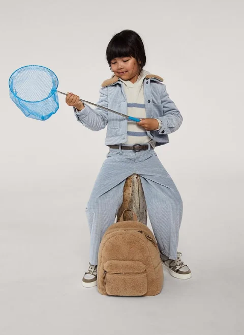 Яке от рипсено кадифе 'Thermore®' Brunello Cucinelli Kids 6 — снимка 4