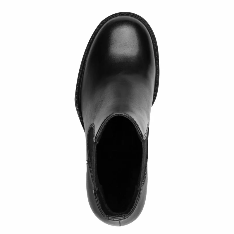 Дамски Боти На Ток TAMARIS – 1-25371-45-020 BLACK MATT — снимка 5