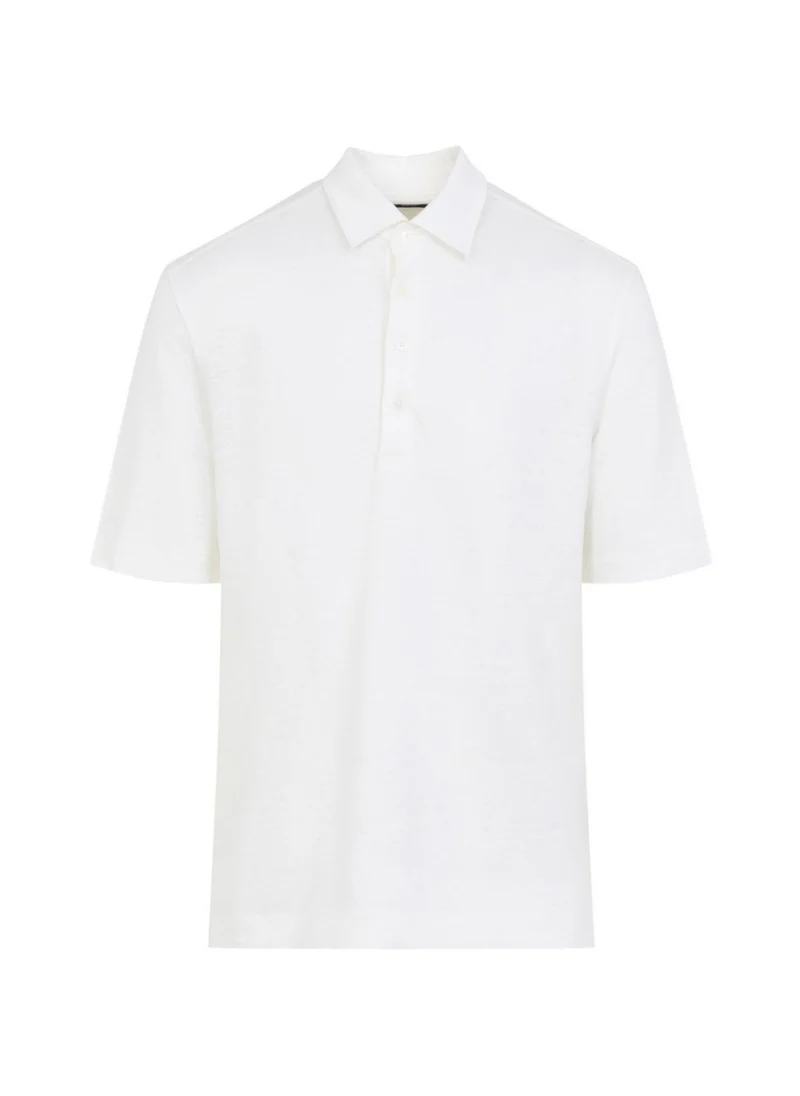 Ленен полошърт Zegna