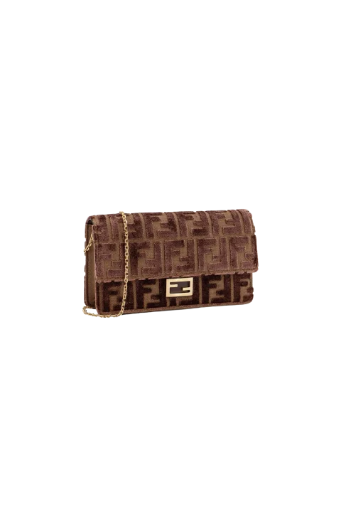 FF-Motif Chain Shoulder Bag — снимка 2