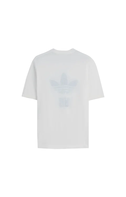 Jacquard T-Shirt in White — снимка 2