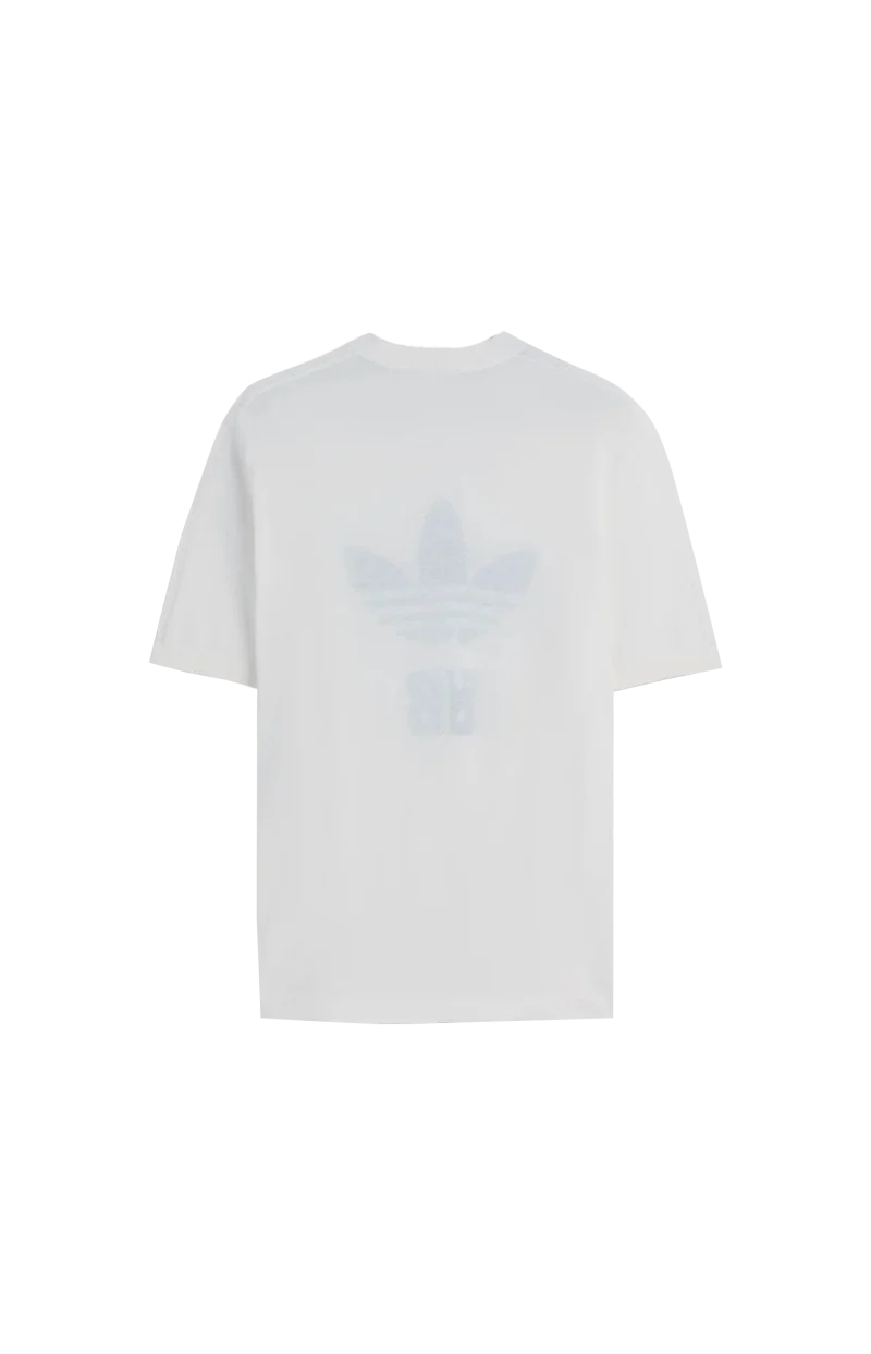 Jacquard T-Shirt in White — снимка 2