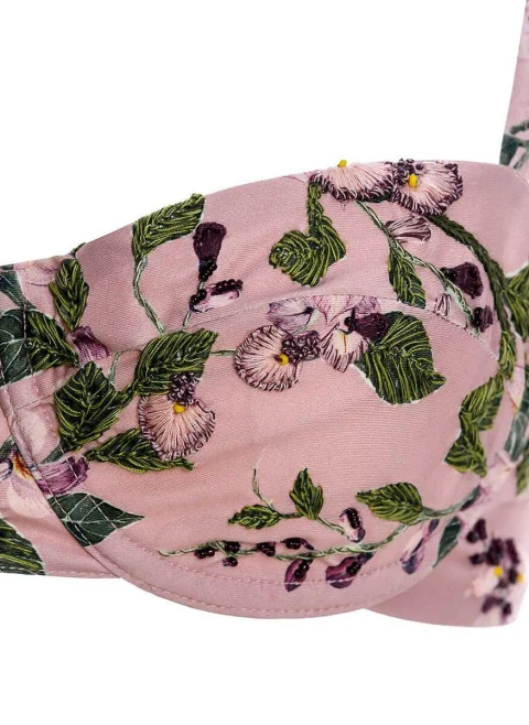Горнище на бански 'Kiwi Wisteria' Agua Bendita — снимка 6