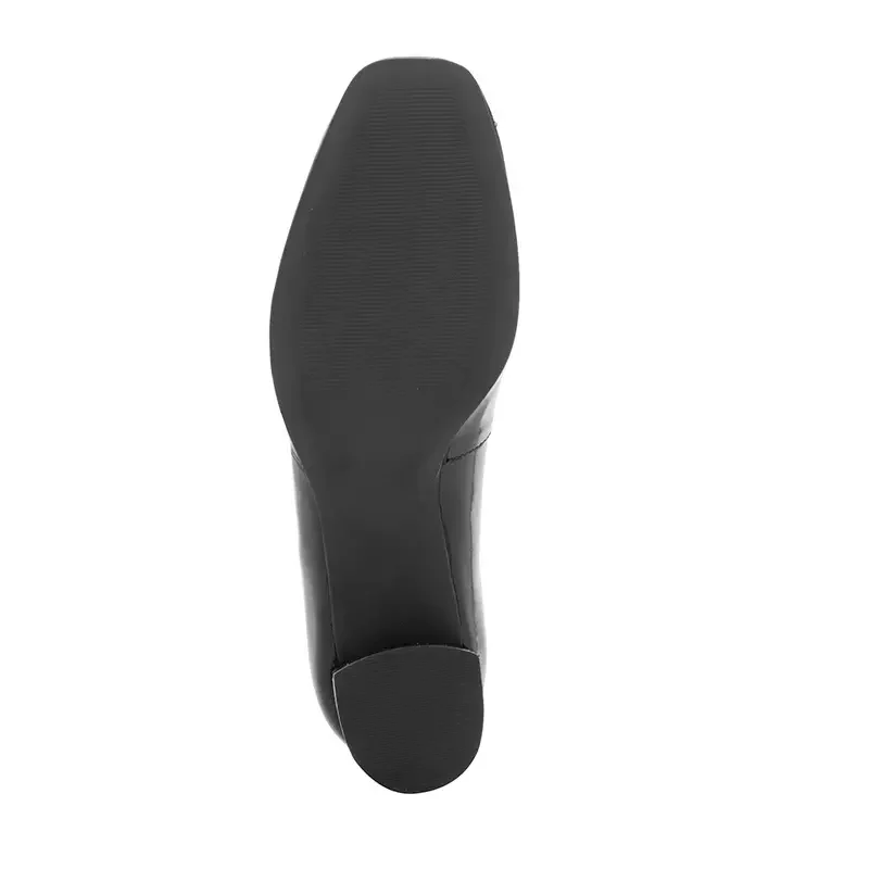 Дамски обувки на ток WIRTH – 57500 MELZO verniz super soft preto — снимка 4