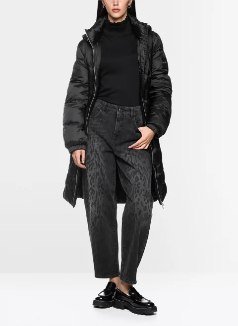 Капитонирано яке с колан Marc Cain Additions — снимка 7