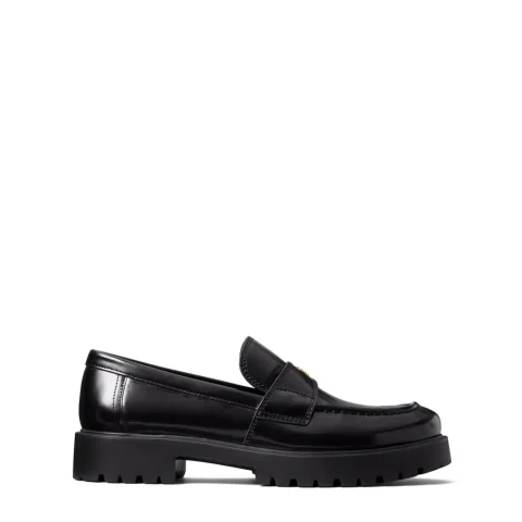 Дамски черни мокасини CLASSIC LUG TORY BURCH