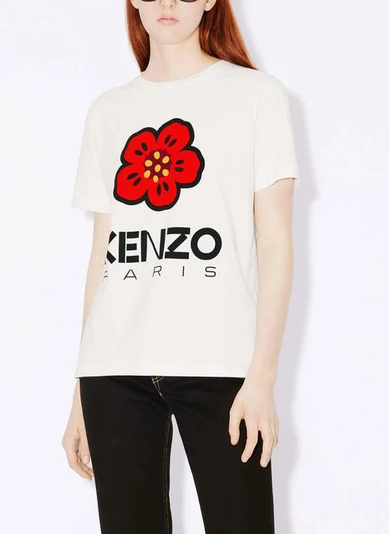 Тишърт с принт 'Boke Flower' Kenzo — снимка 7