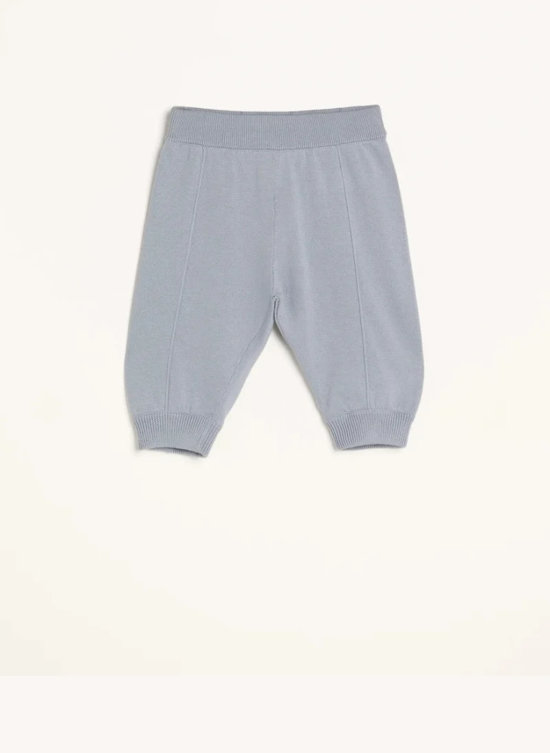 Панталон от фино плетиво Brunello Cucinelli Kids — снимка 4