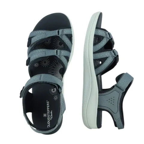 Дамски Спортни Сандали CLARKS – 26186995 MIRA MADI NAVY — снимка 5