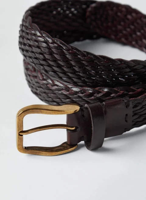 Колан 'Braided' Brunello Cucinelli — снимка 2