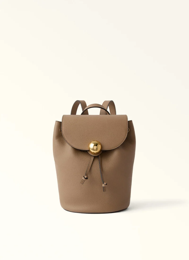 Кожена раница Furla Moonlight Toffee