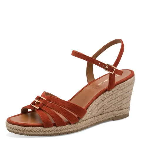 Дамски Сандали На Платформа TAMARIS – 1-28312-46-672 TERRACOTTA — снимка 3