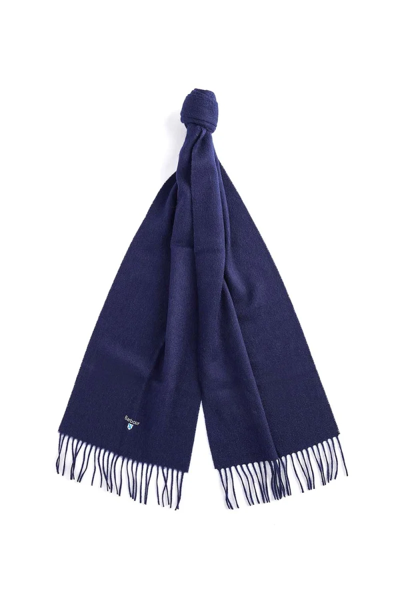 Шал Plain Lambswool USC0008 ny11 navy/lucy