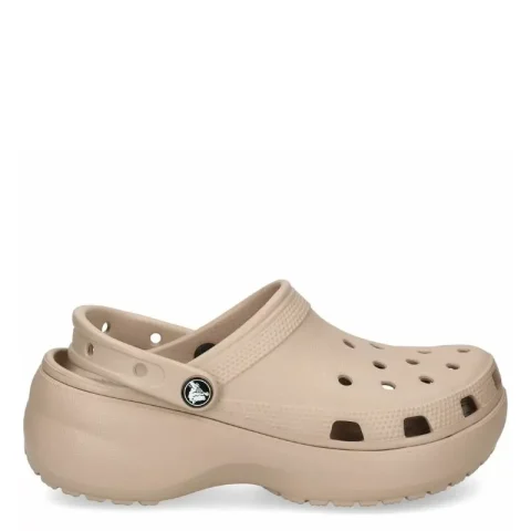 Сабо CROCS – 206750-214 CLASSIC PLATFORM CLOG TAUPE