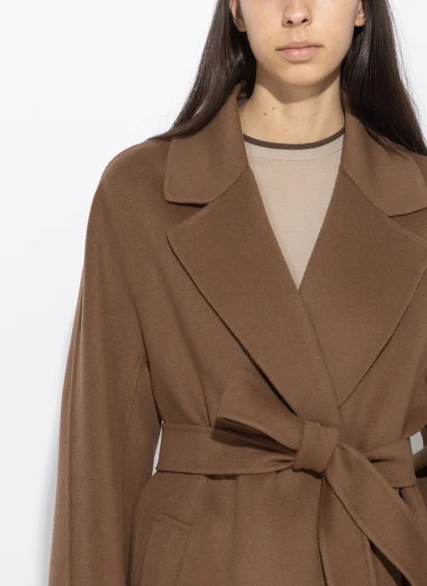 Палто от 100% фина вълна 'Robe style' 'S Max Mara Smmpenelope — снимка 6