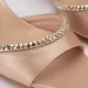 Дамски бежови чехли Albano — снимка 4