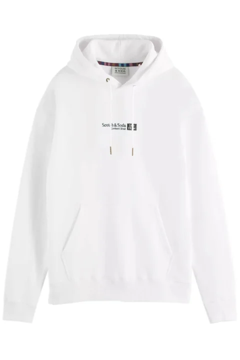 Суичър Relaxed Fit Artwork Hoodie 178757 SC0006 white