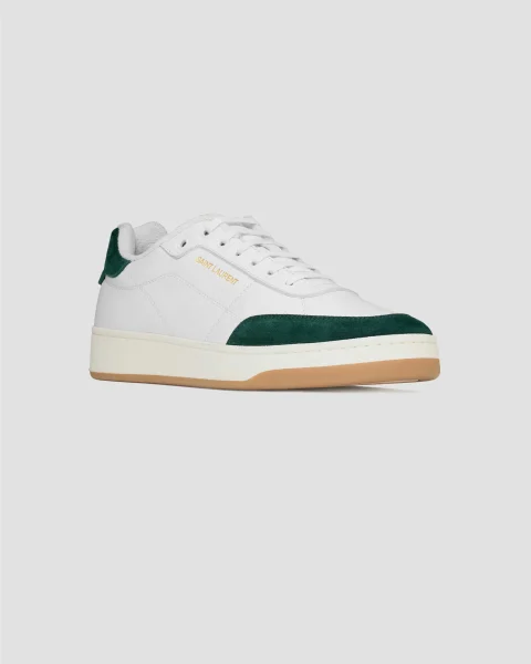 SL/61 Sneakers in White Smooth Leather — снимка 2