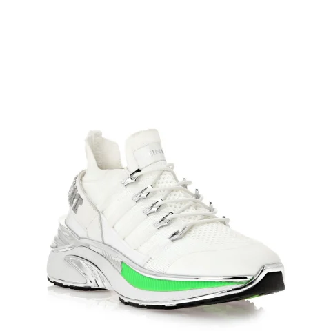 Мъжки бели маратонки PLEIN SPORT — снимка 6
