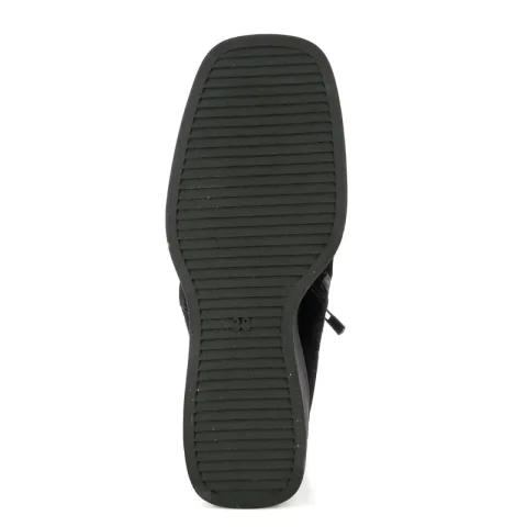 Дамски Боти На Платформа CARLO FABIANI – 057-2501 BLACK NUBUCK — снимка 4