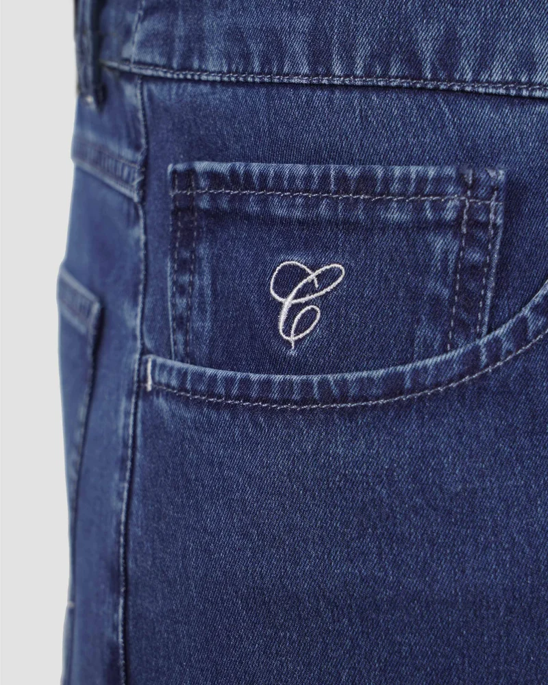 Classic Blue Denim Jeans — снимка 3