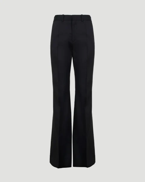 Flared Pants in Black