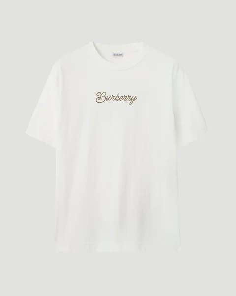 Surfer Knight Cotton T-Shirt in Chalk