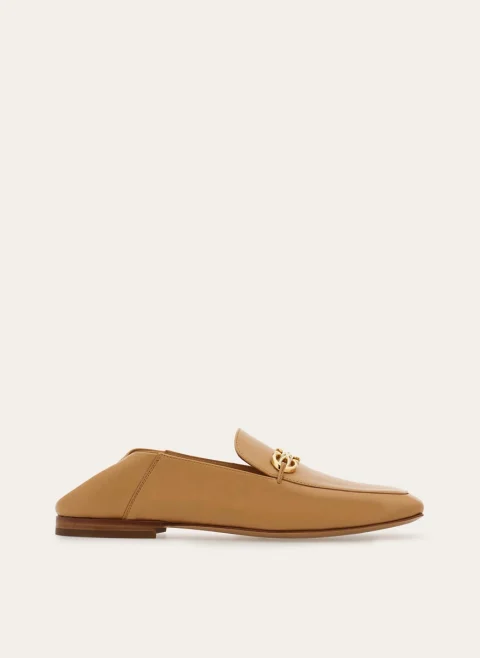 Мокасини с орнамент 'Gancini' Ferragamo — снимка 6