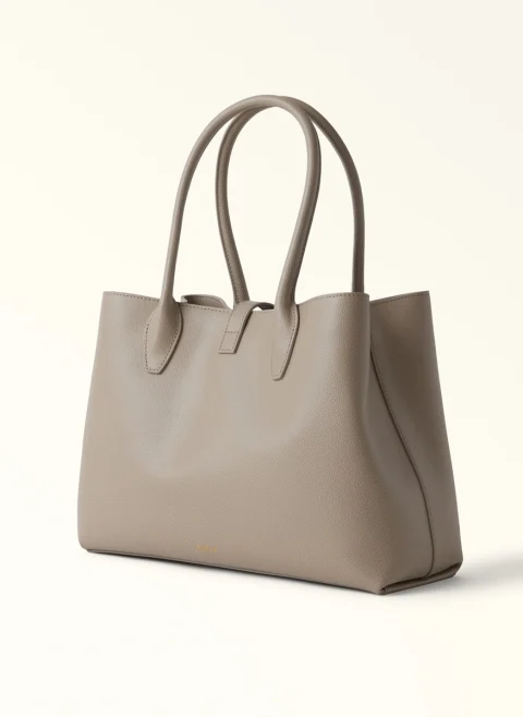 Кожена чанта 'Tote' Furla Goccia Linen — снимка 2