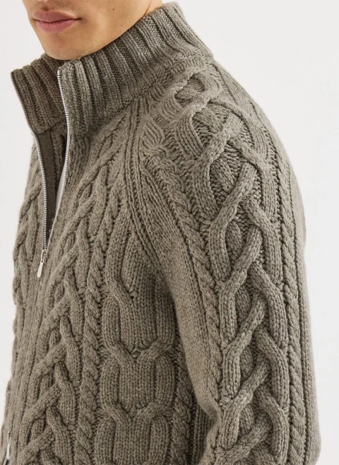 Жилетка от кашмир 'Feather yarn' Brunello Cucinelli — снимка 4
