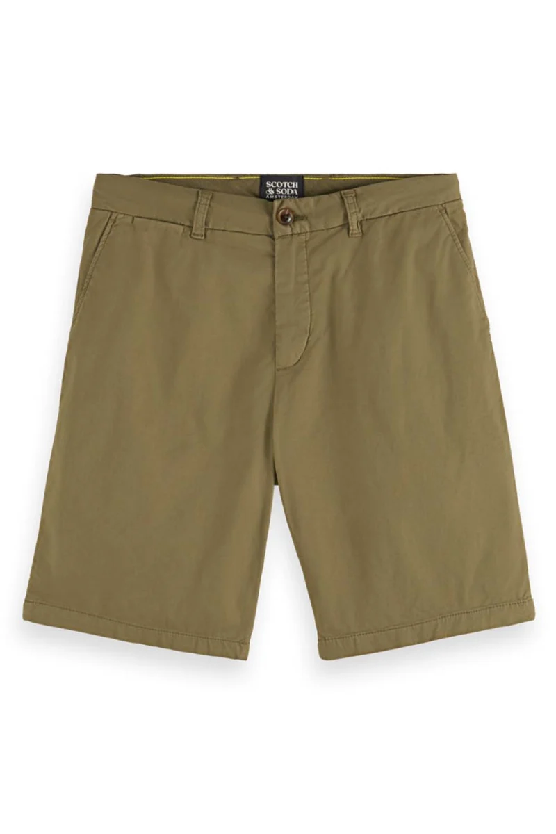 Бермуда Stuart-Garment-Dyed Pima Cotton Chino 175744 SC6895 algae