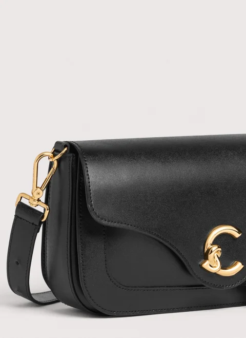 Кожена чанта Coccinelle C-Me Medium — снимка 8