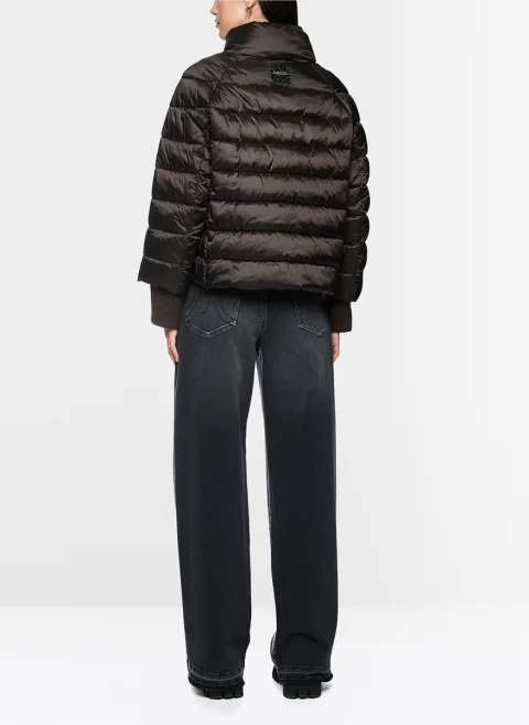 Капитонирано яке с висока яка Marc Cain Additions — снимка 3
