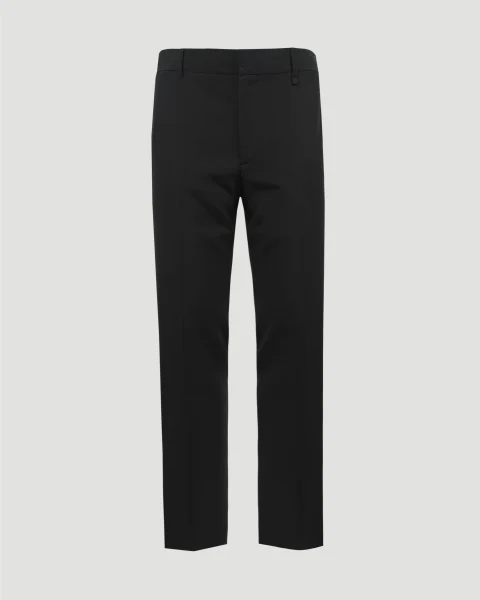 Slim Fit Tailored Pants in Wool