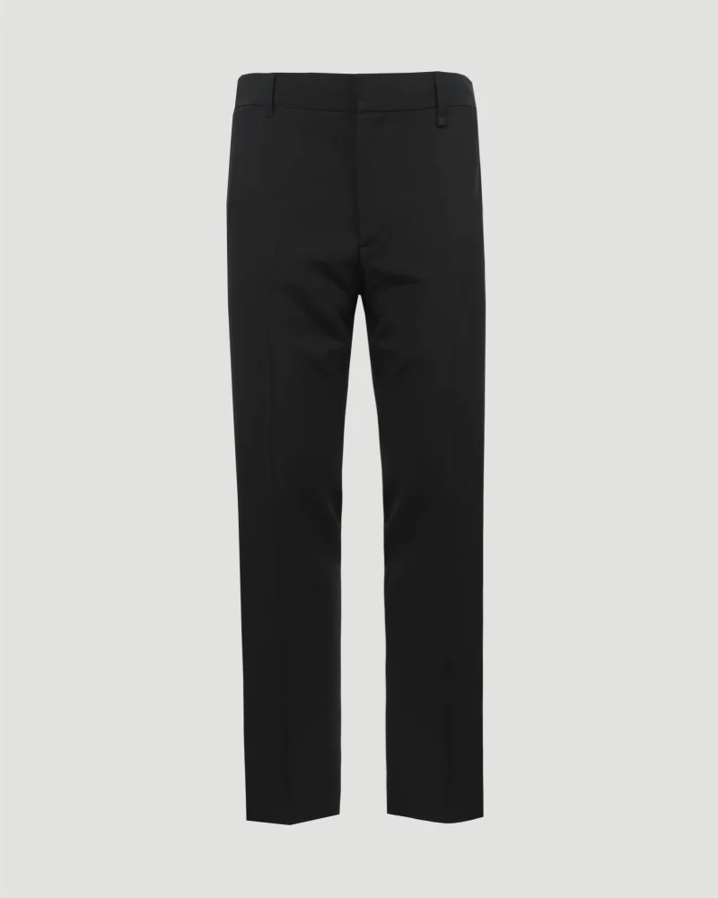 Slim Fit Tailored Pants in Wool