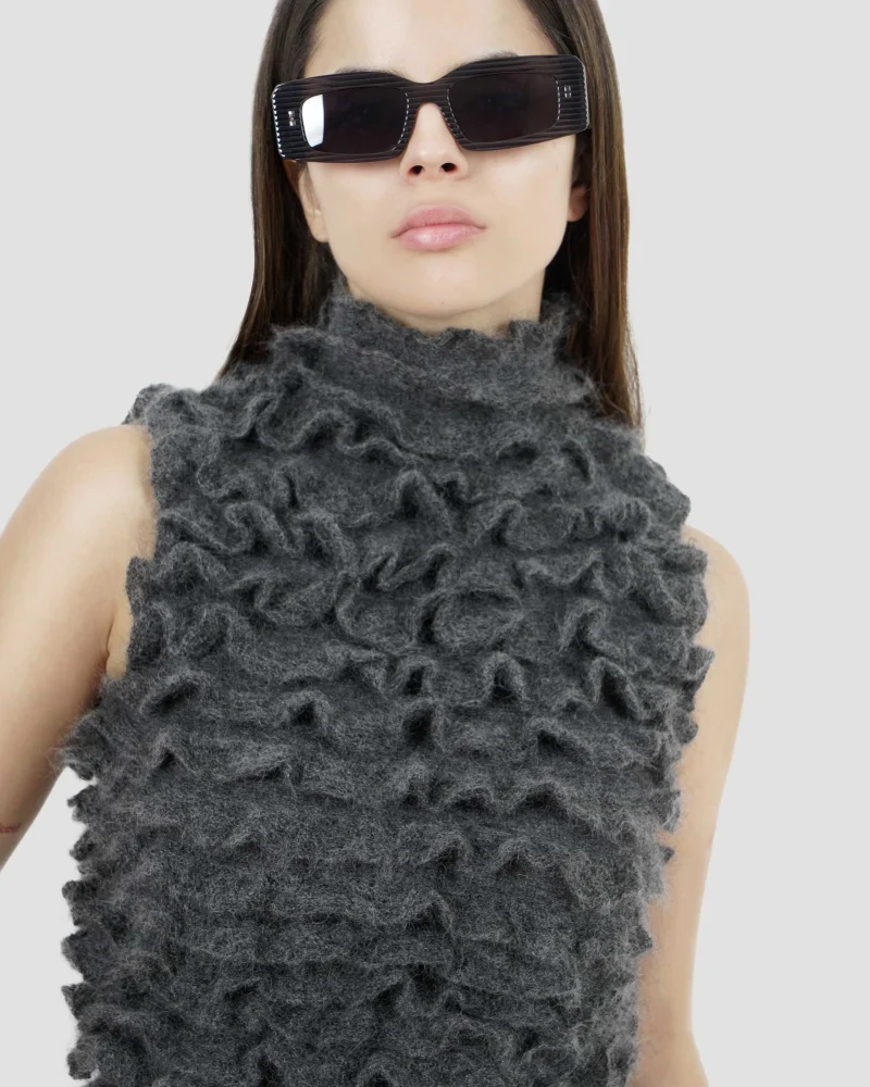 Rectangular Sunglasses Black — снимка 2