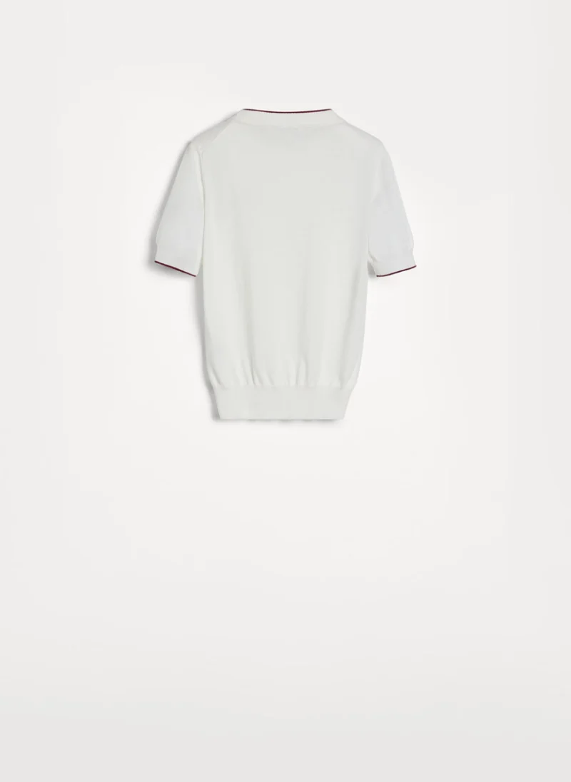 Пуловер с контрастни детайли Brunello Cucinelli Kids 8-10 — снимка 5